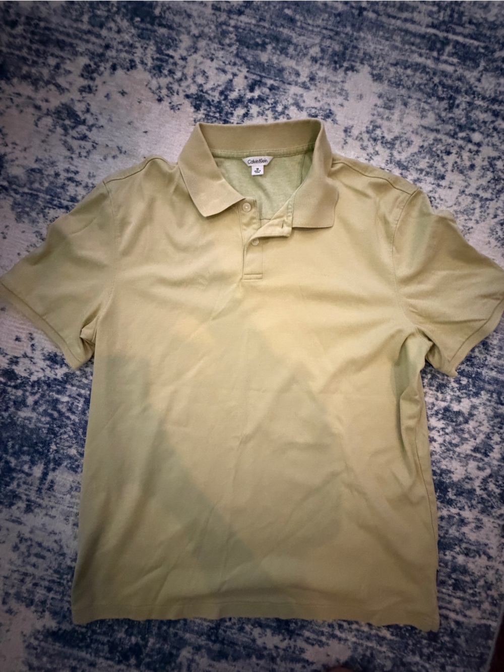 Calvin Klein Lime Green Polo
